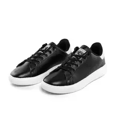 کفش مشکی تخت صاف مردانه Adidas چرم