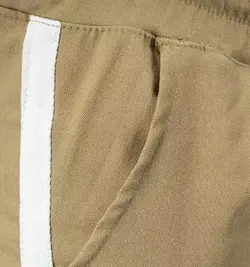 شلوار اسلش کرم بغل نوار دار مدل مردانه