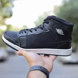 کفش چرم اسپرت مردانه مدل ساق بلند بوت