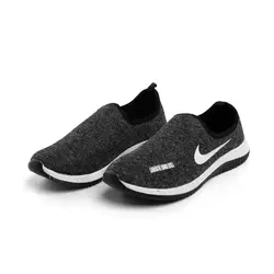 کفش کتانی مردانه بدون بند ( خاکستری ) Nike ورزشی