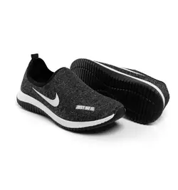 کفش کتانی مردانه بدون بند ( خاکستری ) Nike ورزشی