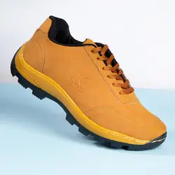 کفش ساقدار مردانه کوبا (خاکی) برند  CK اسپرت