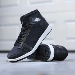 نیم بوت اسپرت مشکی مدل مردانه ( کفش ساقدار )