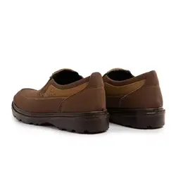 کفش اسپرت جدید مردانه ( قهوه ای ) چرم