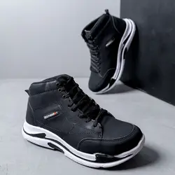 کفش ساق بلند پسرانه اسپرت (مشکی) مدل