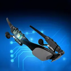 عینک آفتابی هندزفری بلوتوثی مدل Blue Glass
