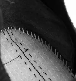 کفش کتانی بافت مردانه مشکی مدل Skechers