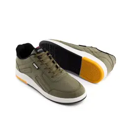 کفش چرم مردانه سبز اسپرت مدل Ecco جدید