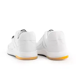 کفش چرم سفید اسپرت مدل مردانه تخت صاف Ecco