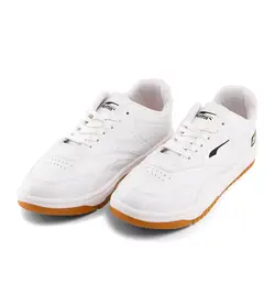 کفش چرم اسپرت سفید تخت صاف مردانه برند Puma