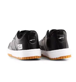 کفش چرم اسپرت مشکی تخت صاف مردانه مدل Puma