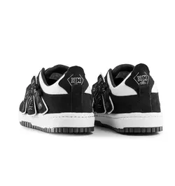 کفش کف تخت سفید مشکی مردانه مدل اسپرت M