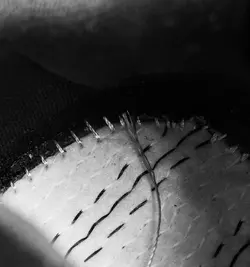 کفش کف تخت سفید مشکی مردانه مدل اسپرت M