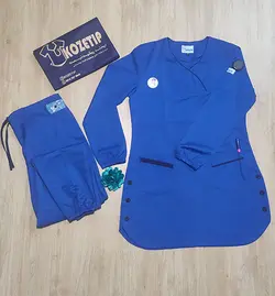 اسکراب پزشکی زنانه مدل Sky85 – رنگ آبی استخری