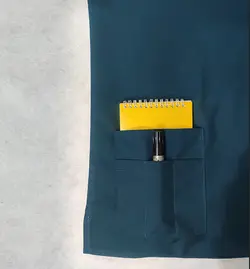 اسکراب مردانه یقه هفت و شلوار کله غازی سیر