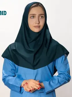 مقنعه رنگ کله غازی تیره