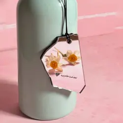 آویز خودرو نقشه نجف آینه‌ای