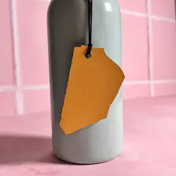 آویز خودرو نقشه نجف آینه‌ای