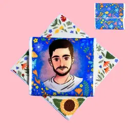 سجاده جیبی شهید روح الله عجمیان