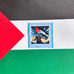 استیکر ضدآب بنت المقاومة