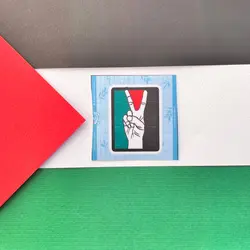 استیکر ضدآب پیروزی فلسطین