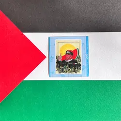استیکر ضدآب عزالدین قسام و‌ نمادهای فلسطینی