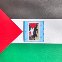 استیکر ضدآب عزالدین قسام+پرچم فلسطین