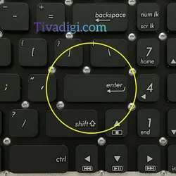 کیبورد لپ تاپ ایسوس VivoBook Max X541 مشکی-اینترکوچک بدون فریم