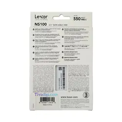 هارد SSD لپ تاپ 256 گیگابایت Lexar NS100 Sata 2.5Inch گارانتی حامی