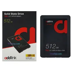 هارد SSD لپ تاپ 512 گیگابایت Addlink Sata 2.5Inch گارانتی آواژنگ