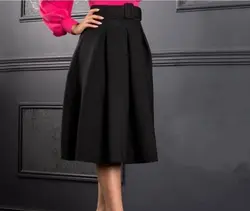 دامن مجلسی پیله دار همراه با کمربند