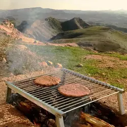 منقل مسافرتی و کباب پز آریامن