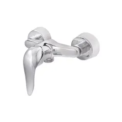 شیر توالت صدف کروم