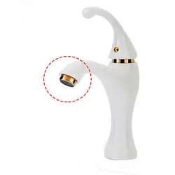 سر شیر آب پلاتور شیرالات اهرمی رنگ طلایی سایز 24