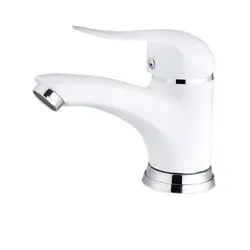 شیر روشویی صدف سفیدکروم