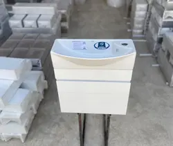 روشویی کابینتی کوچک شیربغل سفید سایز 20*45