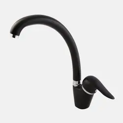 شیر ظرفشویی صدف مشکی کروم