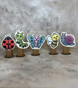 مجموعه عروسک های انگشتی حشرات