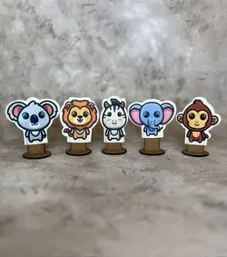 مجموعه عروسک های انگشتی حیوانات جنگل