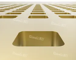 شابلون 3D طلایی سی پی یو A10