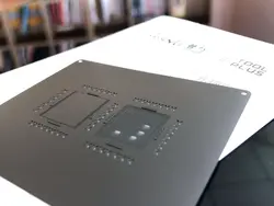 شابلون 3D سی پی یو A11