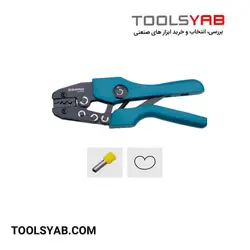 پرس وایرشو AN-04WF زوپر Zupper از سایز ۱ تا ۶ میلی متر