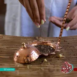 اسپند دود کن مسی دسته مسی