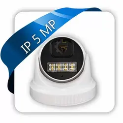 دوربین دام IP وارم لایت 5 مگاپیکسل میکروفن دار