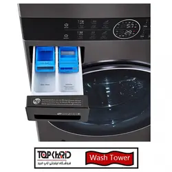 لباسشویی ال جی دو طبقه مدل wk2116bst