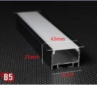 نور چراغ خطی توکار(لاینر)3 سانتی رویه 4.3 سانتی کد B5