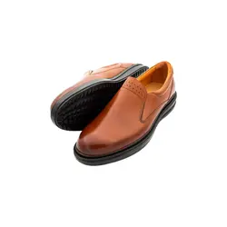 کفش چرم مردانه مدل ساده بی بند کد – 0040PS