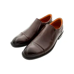 کفش چرم مردانه مدل ساده بی بند کد- 0027RS