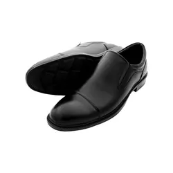 کفش چرم مردانه مدل ساده بی بند کد- 0027RS