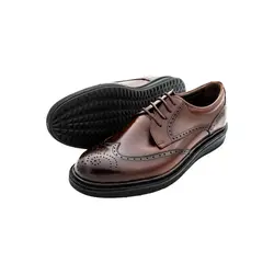 کفش چرم مردانه مدل هشترک بندی کد – 0092PS